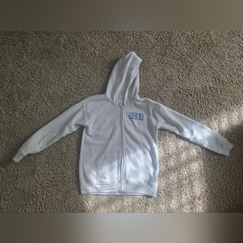 Abercrombie Icee Full-Zip Hoodie with Logo Patch